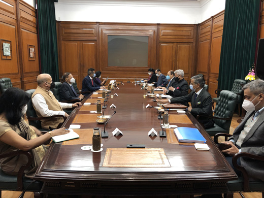Foreign Minister Prof. G.L. Peiris concludes a successful visit to New ...